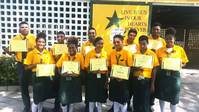 Lasallian Youth Leaders in PNG Lasallian Youth Leaders in PNG